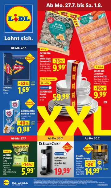 Lidl Prospekt ab 27.07.2026 - Seite 1
