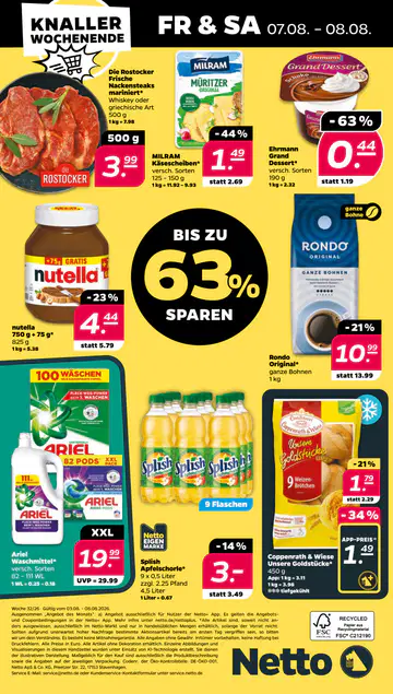 Netto Prospekt ab 03.08.2026 - Seite 1