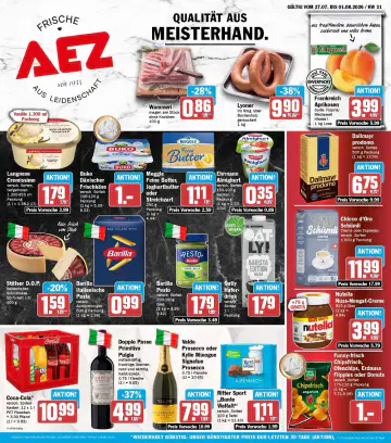 AEZ Prospekt ab 27.07.2026 - Seite 1