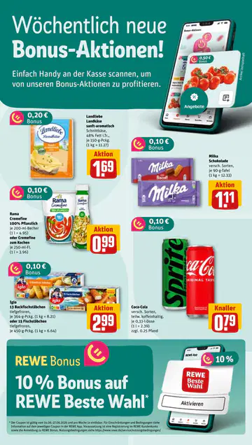 Rewe Prospekt ab 22.06.2026 - Seite 1