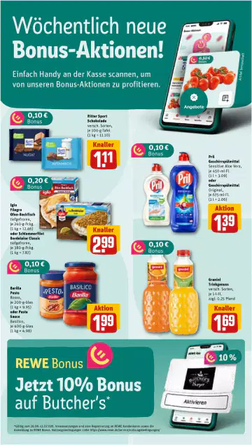 Rewe Prospekt ab 29.06.2026 - Seite 1