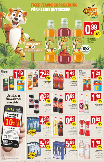 WEZ Prospekt ab 13.07.2026 - Seite 1