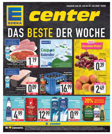 E-Center Prospekt ab 20.07.2026 - Seite 1