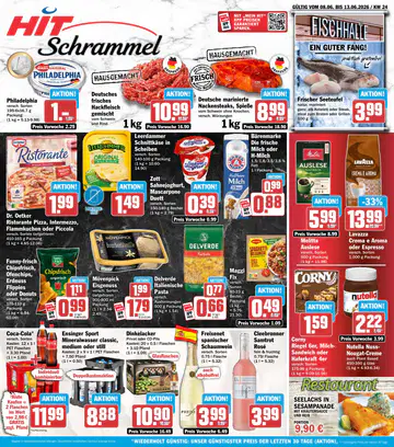 Hit Schrammel Prospekt ab 08.06.2026 - Seite 1