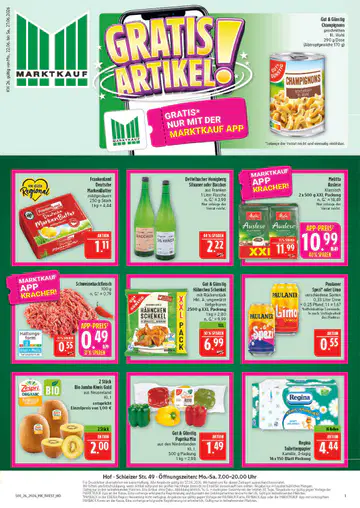 Marktkauf Prospekt ab 22.06.2026 - Seite 1