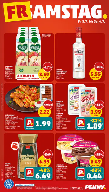Penny Prospekt ab 29.06.2026 - Seite 1