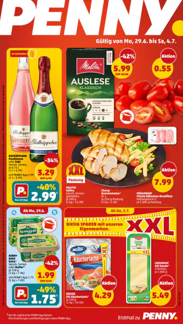 Penny Prospekt ab 29.06.2026 - Seite 1