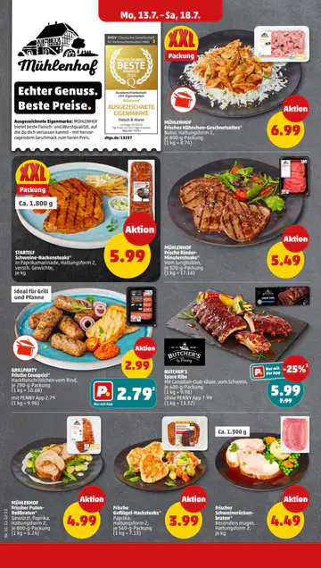 Penny Prospekt ab 13.07.2026 - Seite 1