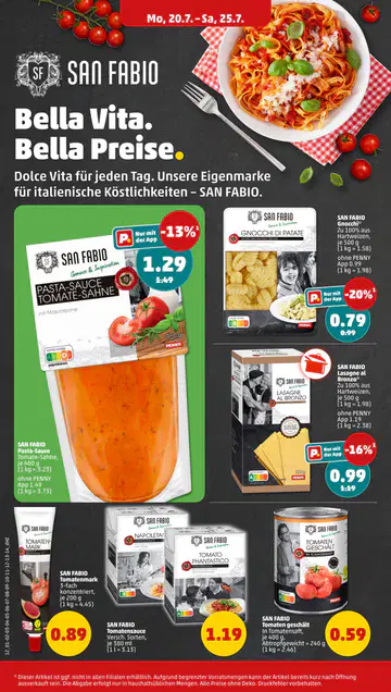 Penny Prospekt ab 20.07.2026 - Seite 1