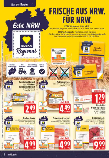 Edeka Prospekt ab 08.06.2026 - Seite 1