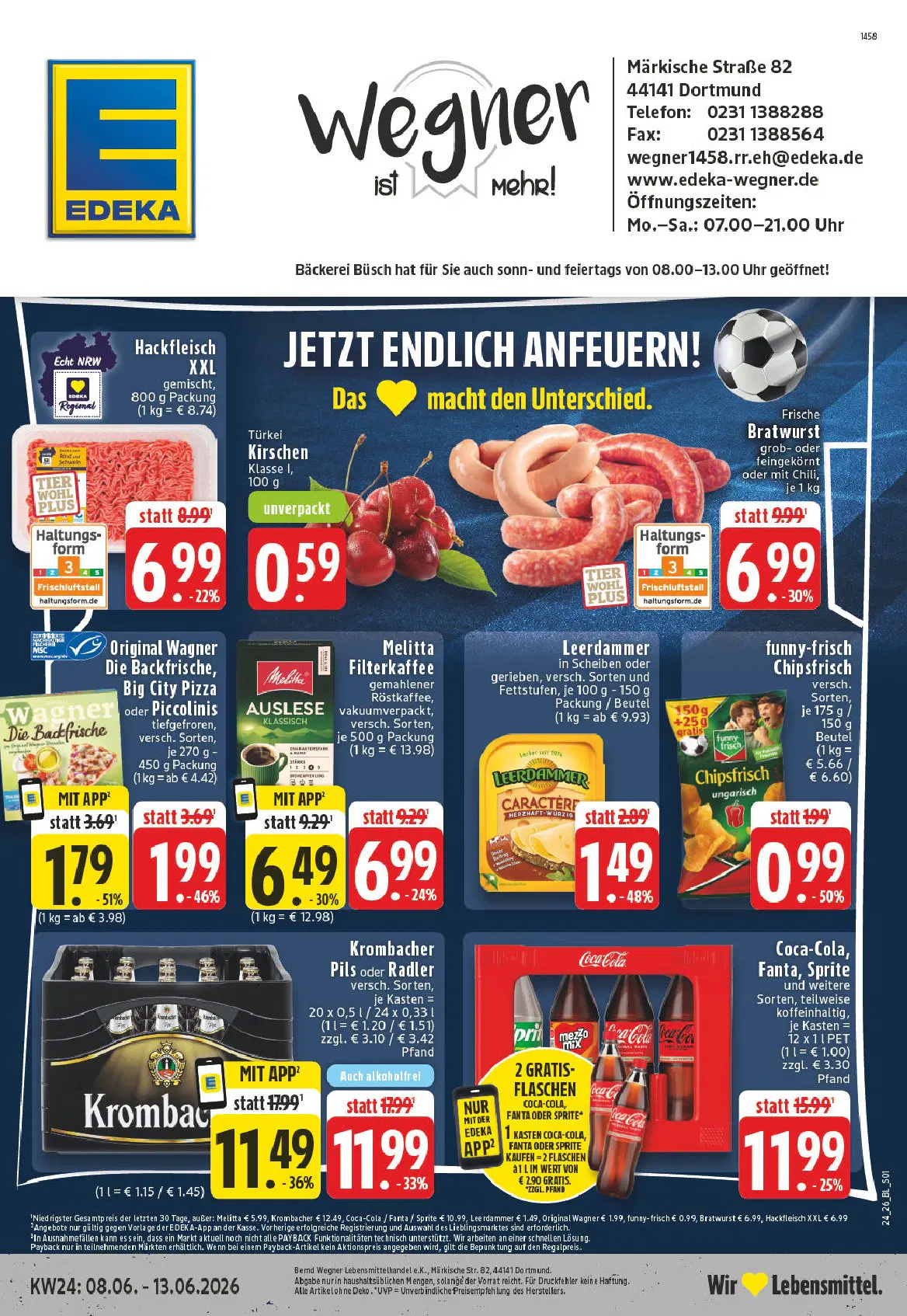 Edeka Prospekt ab 08.06.2026 - Seite 1
