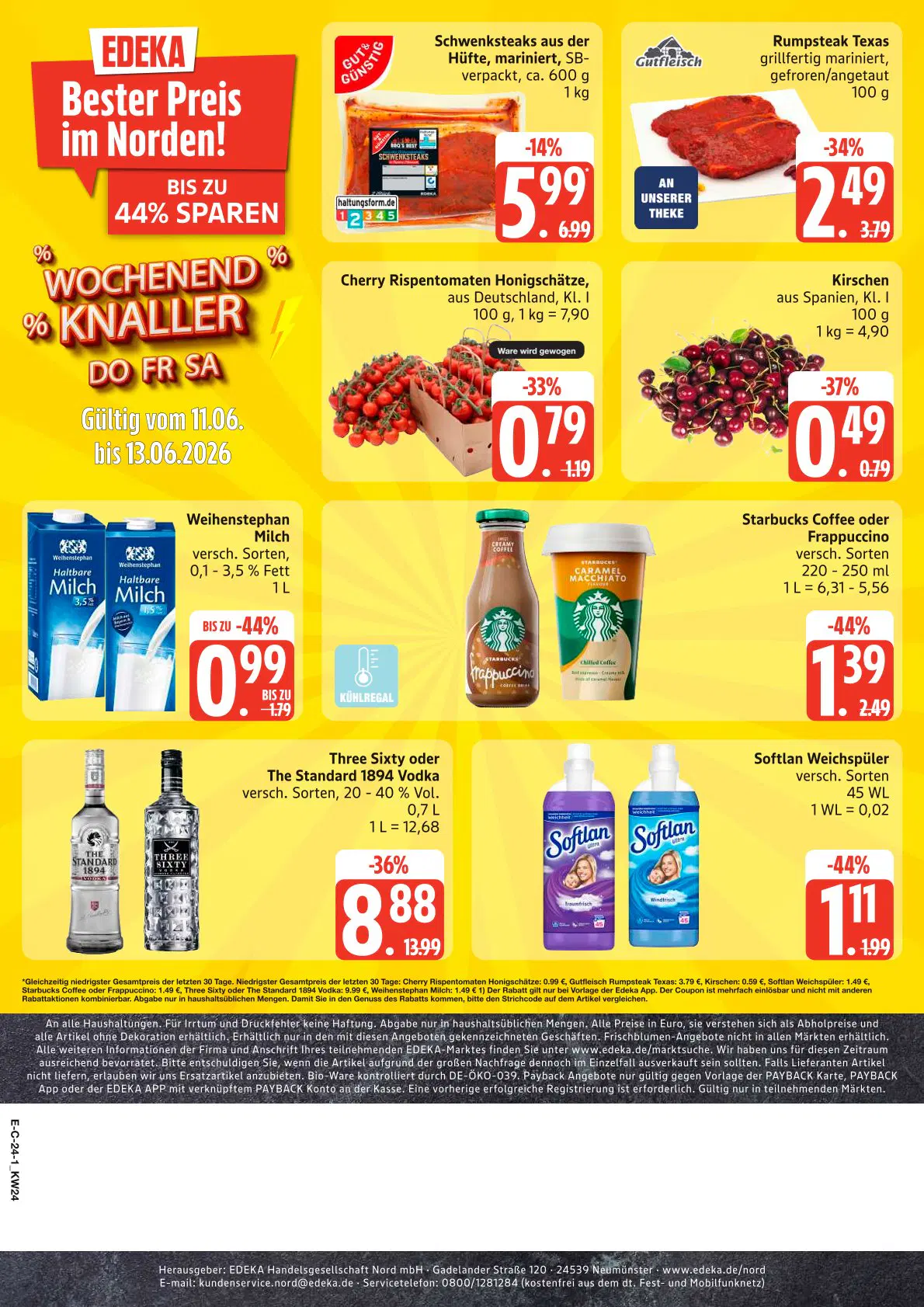 Edeka Nord Prospekt 08.06.2026 - Seite 30