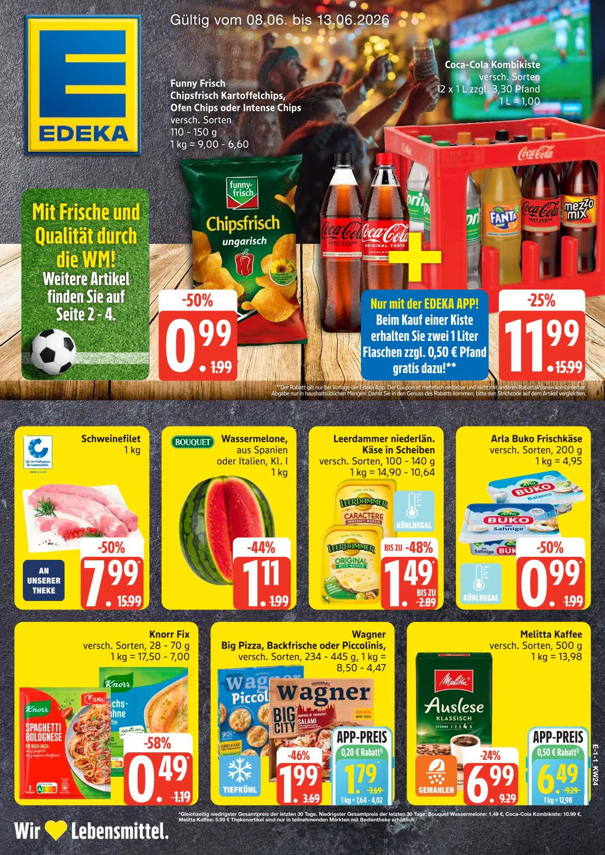 Edeka Nord Prospekt 08.06.2026 - Seite 1