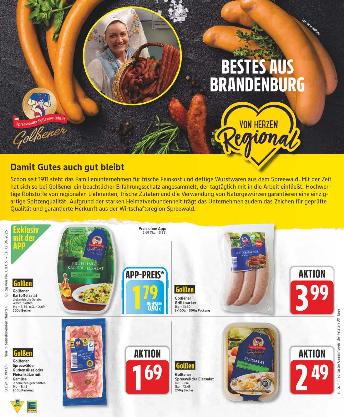 Edeka Berlin Prospekt ab 08.06.2026 - Seite 17