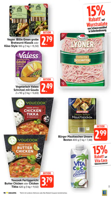 Edeka Südwest Prospekt ab 15.06.2026 - Seite 1