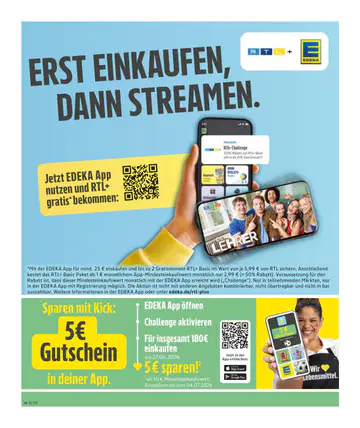 Edaka Südbayern Prospekt - Seite 1