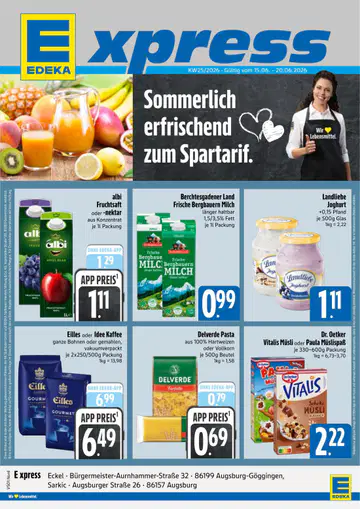 Edeka Xpress Prospekt - Seite 1