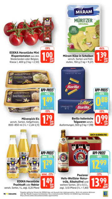 Edeka Südwest Prospekt ab 22.06.2026 - Seite 1