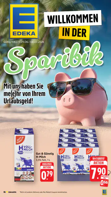 Edeka Südwest Prospekt ab 29.06.2026 - Seite 1