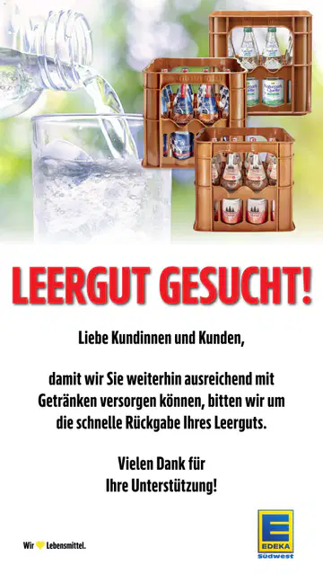Edeka Südwest Prospekt - Seite 1