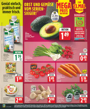 Edeka Prospekt - Seite 1
