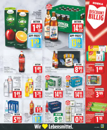 Edeka Prospekt - Seite 1