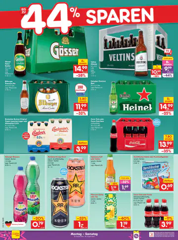 Netto Marken-Discount Prospekt ab 06.08.2026  - Seite 1