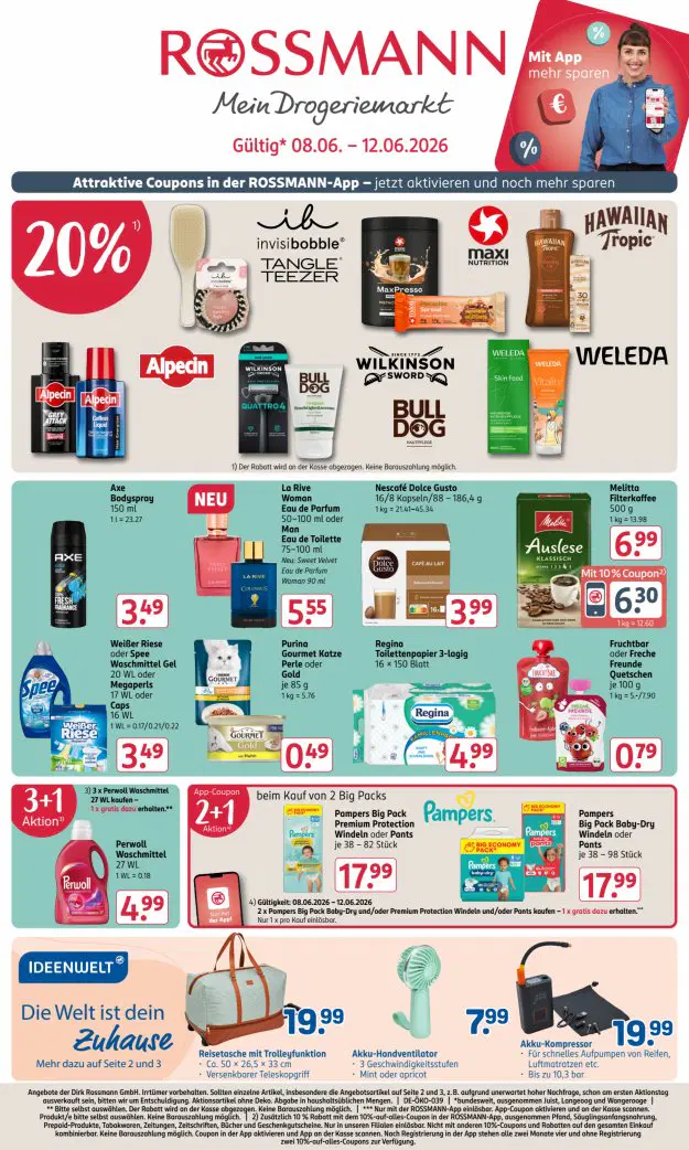 Rossmann Prospekt ab 08.06.2026 - Seite 1