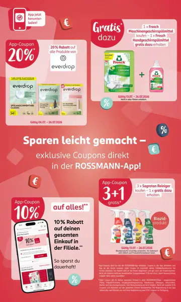 Rossmann Prospekt ab 20.07.2026 - Seite 1