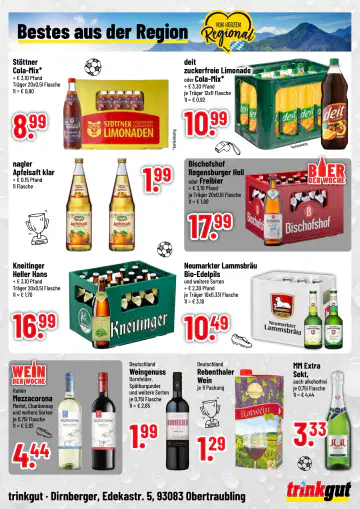 trinkgut Prospekt ab 29.06.2026 - Seite 1