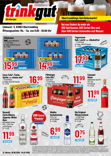 trinkgut Prospekt ab 29.06.2026 - Seite 1