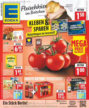 EDEKA Prospekt ab 08.06.2026 - Seite 1
