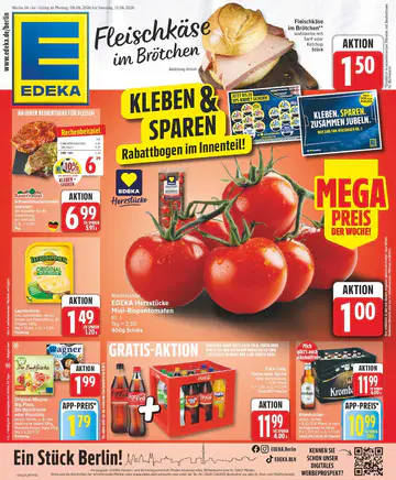 EDEKA Prospekt ab 08.06.2026 - Seite 1