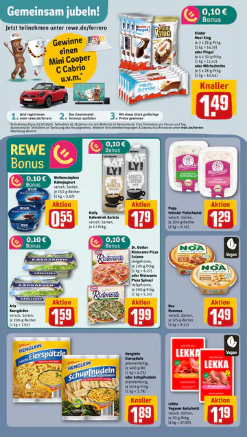 REWE Prospekt ab 08.06.2026 - Seite 1