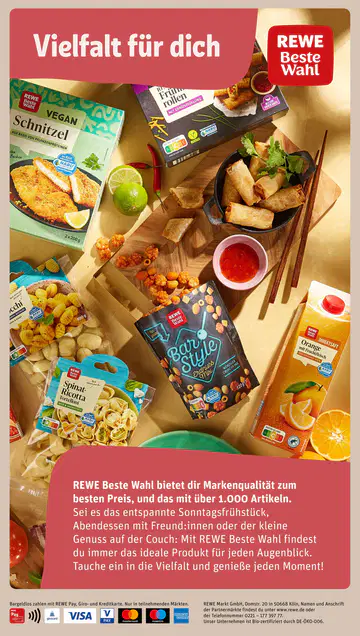 REWE Prospekt ab 08.06.2026 - Seite 1