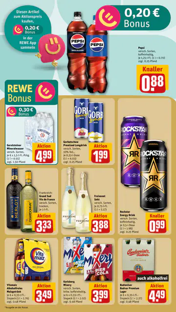 REWE Prospekt ab 08.06.2026 - Seite 1