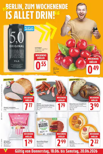 EDEKA Prospekt ab 15.06.2026 - Seite 1