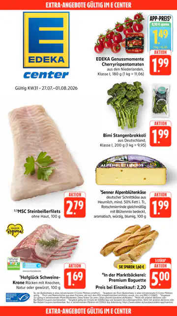Edeka Südwest Prospekt - Seite 1