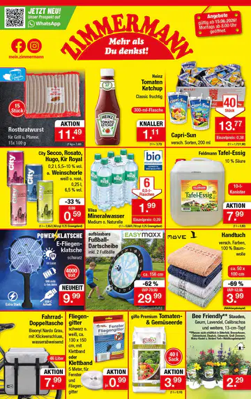 Zimmermann Prospekt ab 15.06.2026 - Seite 1