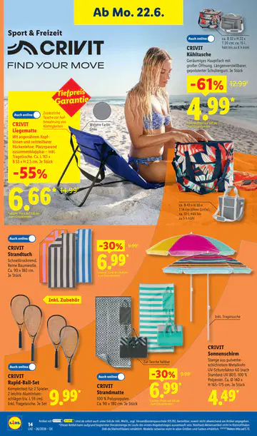 Lidl Prospekt ab 22.06.2026 - Seite 1