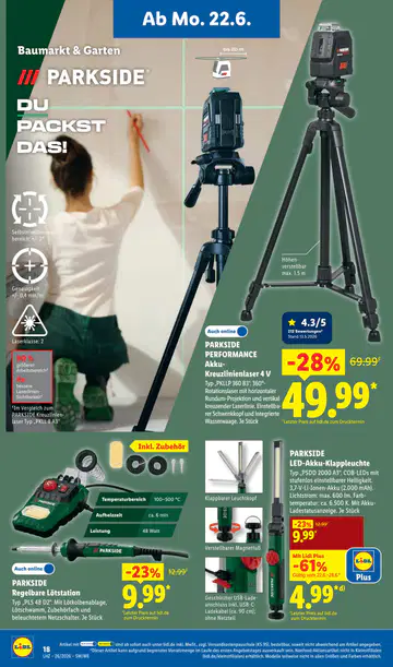Lidl Prospekt ab 22.06.2026 - Seite 1