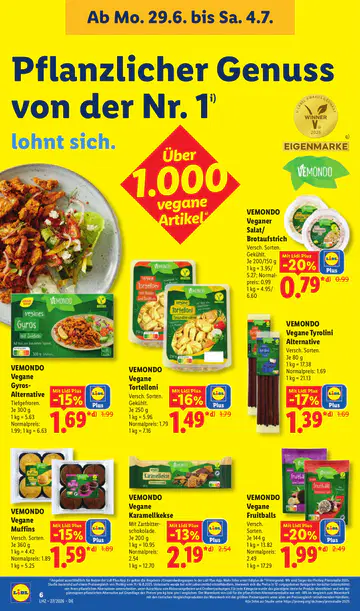 Lidl Prospeke - Seite 1