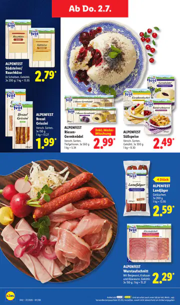 Lidl Prospeke - Seite 1
