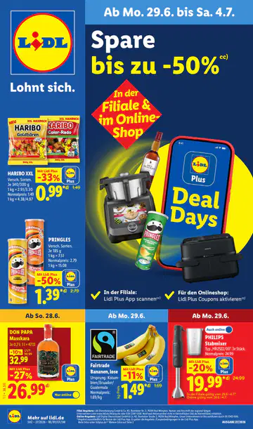 Lidl Prospeke - Seite 1