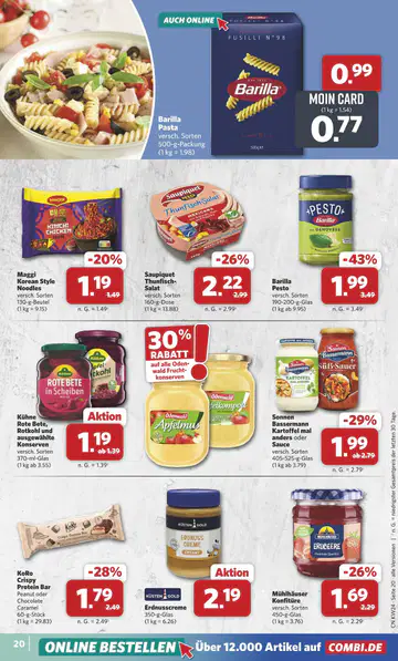 Combi Prospekt ab 08.06.2026 - Seite 1