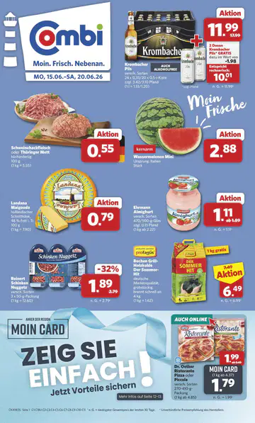 Combi Prospekt ab 15.06.2026 - Seite 1