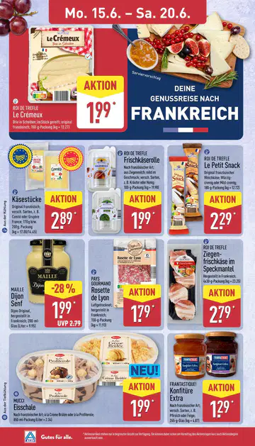 Aldi Nord Prospekt ab 15.06.2026 - Seite 1