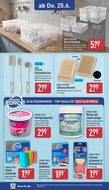Aldi Nord Prospekt ab 22.06.2026 - Seite 1