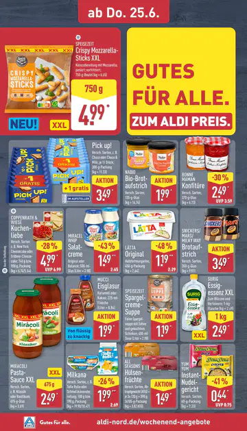 Aldi Nord Prospekt ab 22.06.2026 - Seite 1