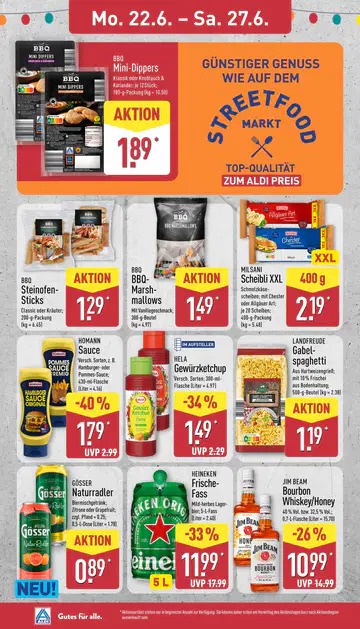 Aldi Nord Prospekt ab 22.06.2026 - Seite 1